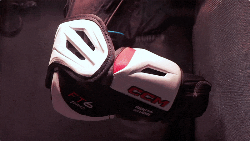Elbow pads thermal test