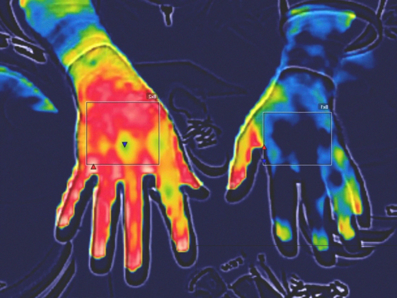 Glove thermal detail